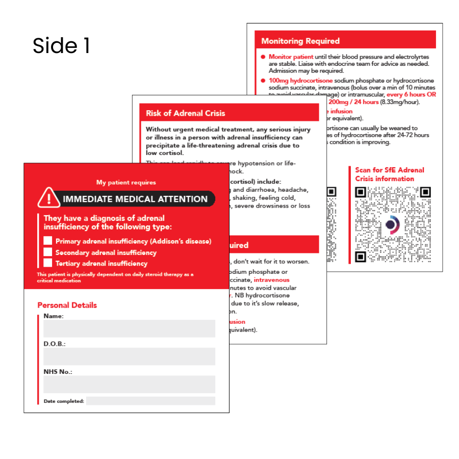 2 Emergency wallet cards