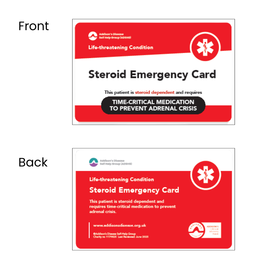 2 Emergency wallet cards