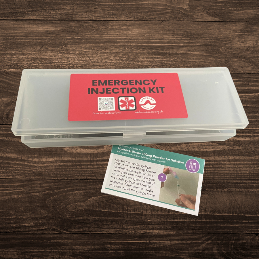 Emergency Injection Kit (Adult, Small) without syringes, needles or amps