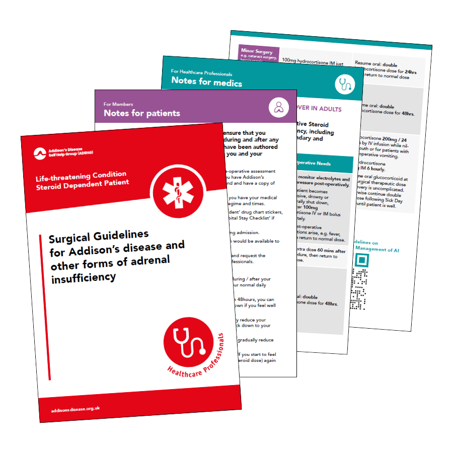 Surgical Guidelines: notes for patients and healthcare professionals