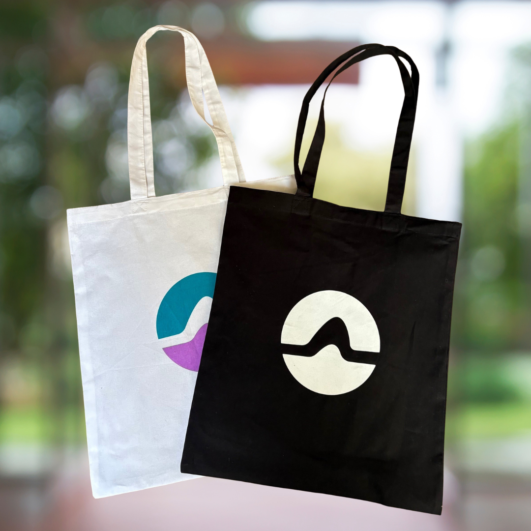 Branded Tote Bag - Black