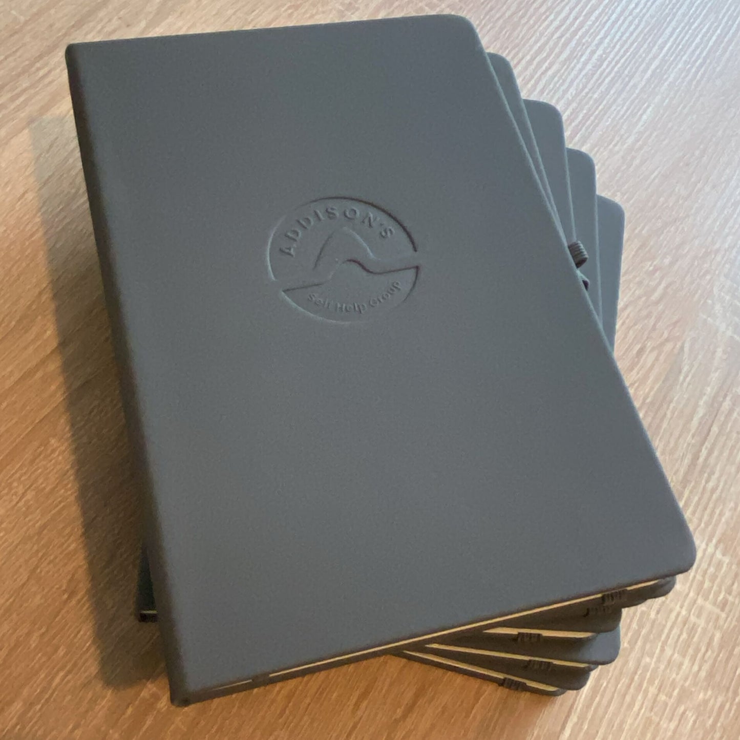 A5 Hardback Notebook in Grey