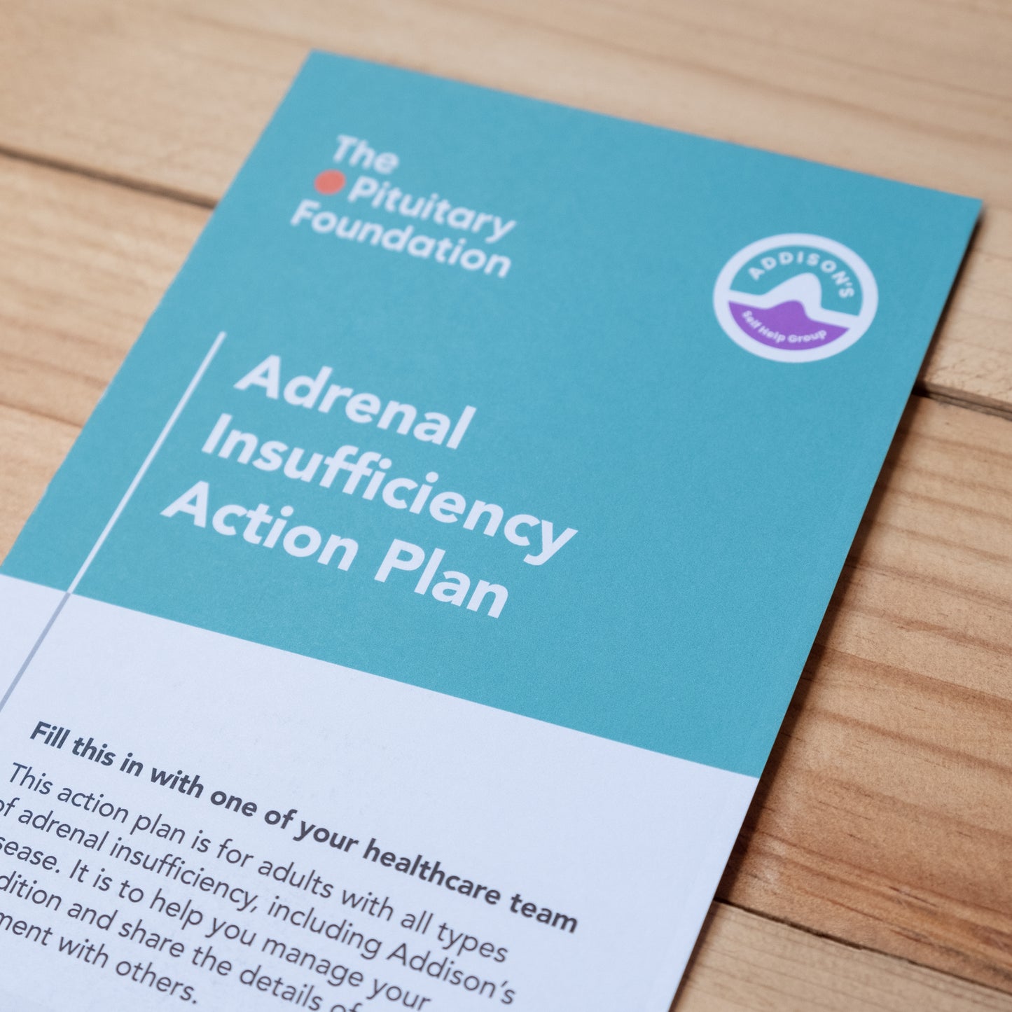 Adrenal Insufficiency Action Plan: a traffic light system to manage your condition
