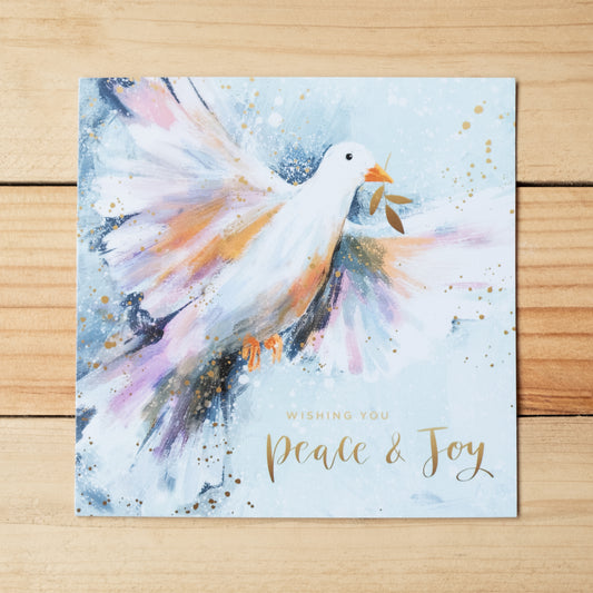 'Peace and Joy Dove' Charity Christmas Cards (Pack of 10)