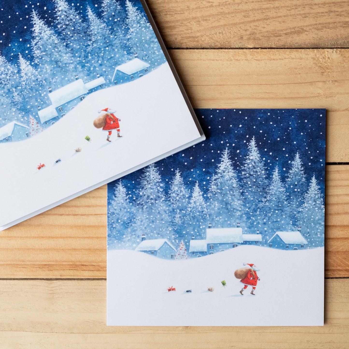 'Santa's Trail' Charity Christmas Cards (Pack of 10)