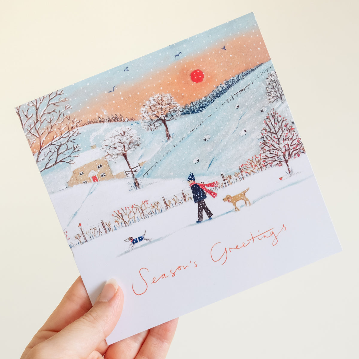'Snowy Walk' Charity Christmas Cards (Pack of 10)