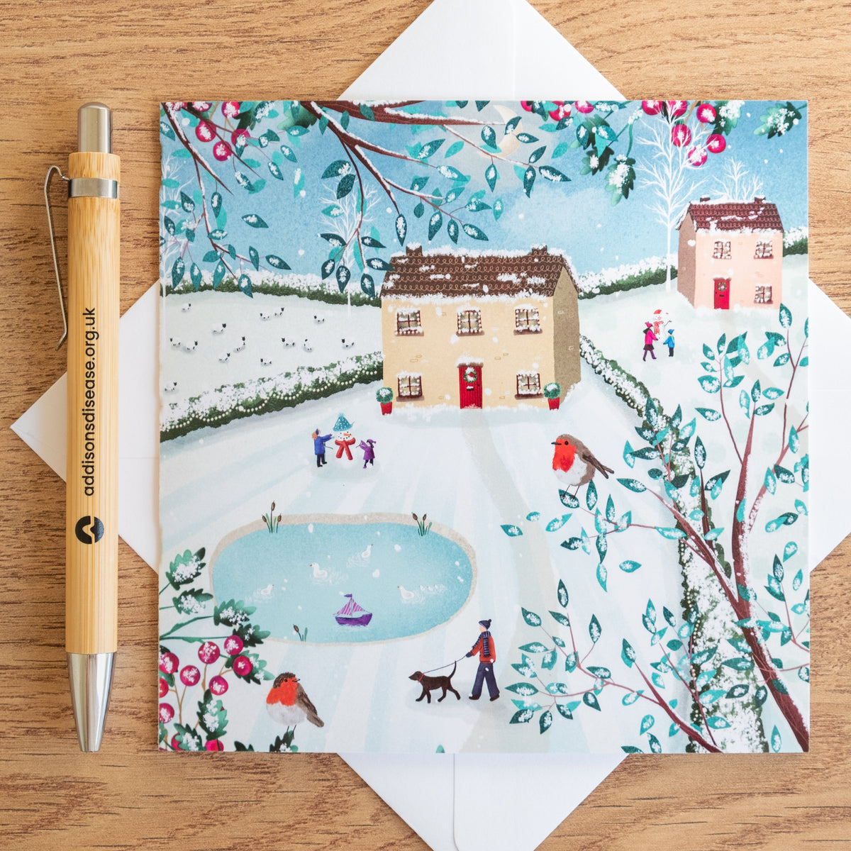 'Winter Cottage' Charity Christmas Cards (Pack of 10)