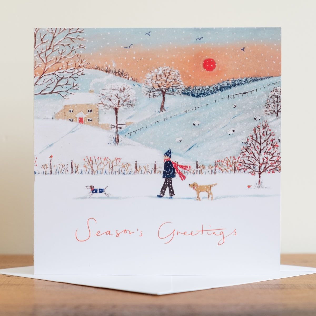 'Snowy Walk' Charity Christmas Cards (Pack of 10)