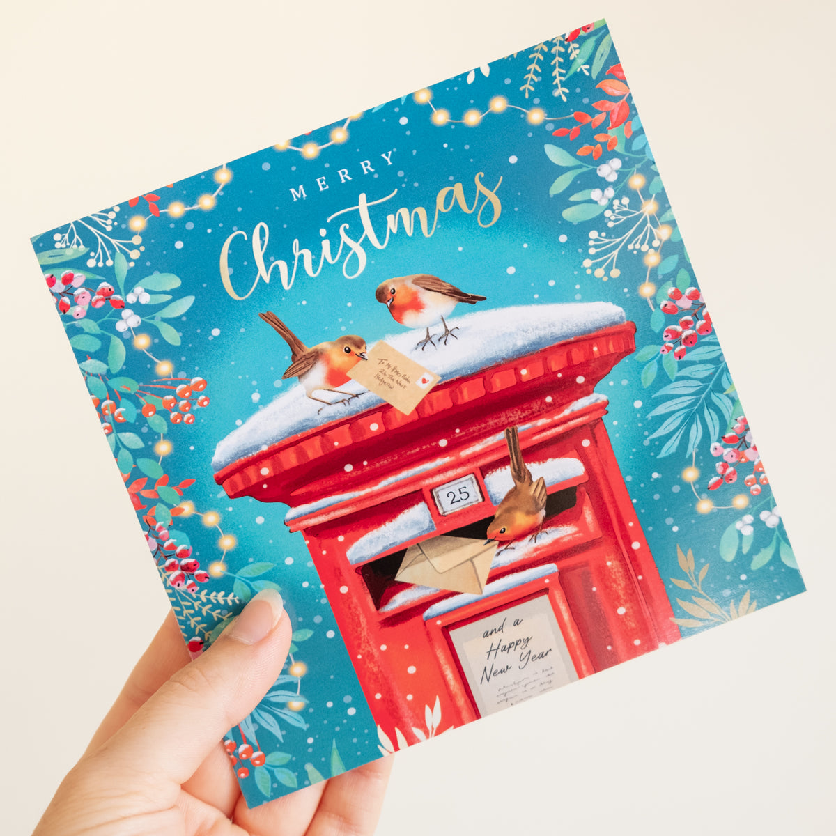 'Postbox Robins' Charity Christmas Cards (Pack of 10)