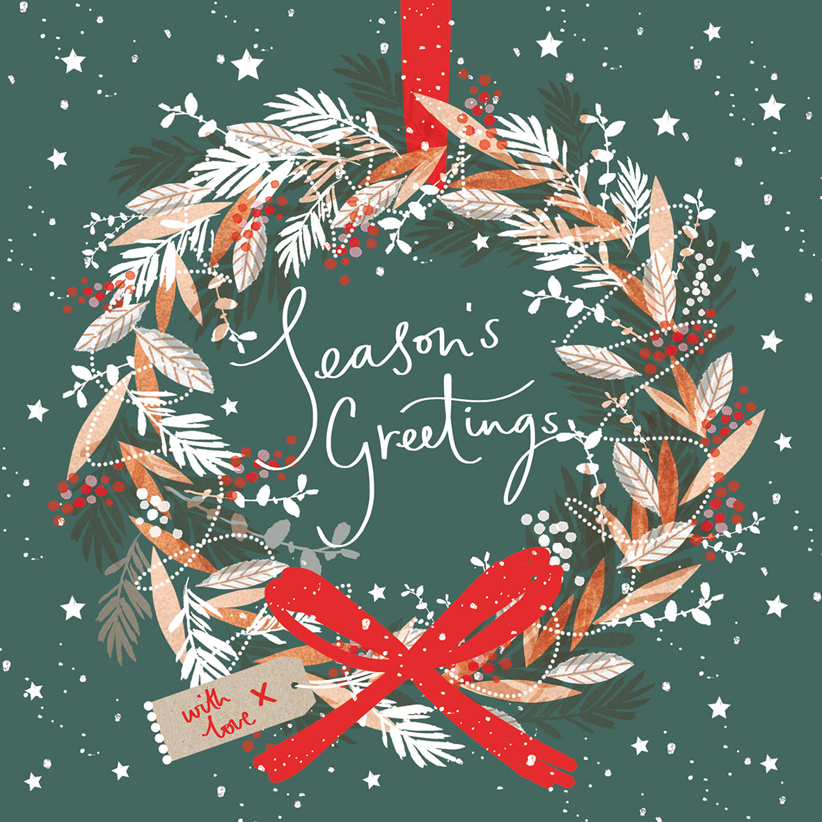 'Season's Greetings' Charity Christmas Cards (Pack of 10)