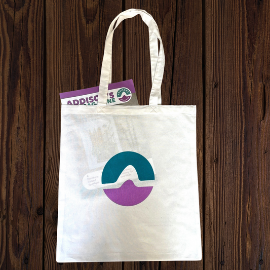 Branded Tote Bag - White
