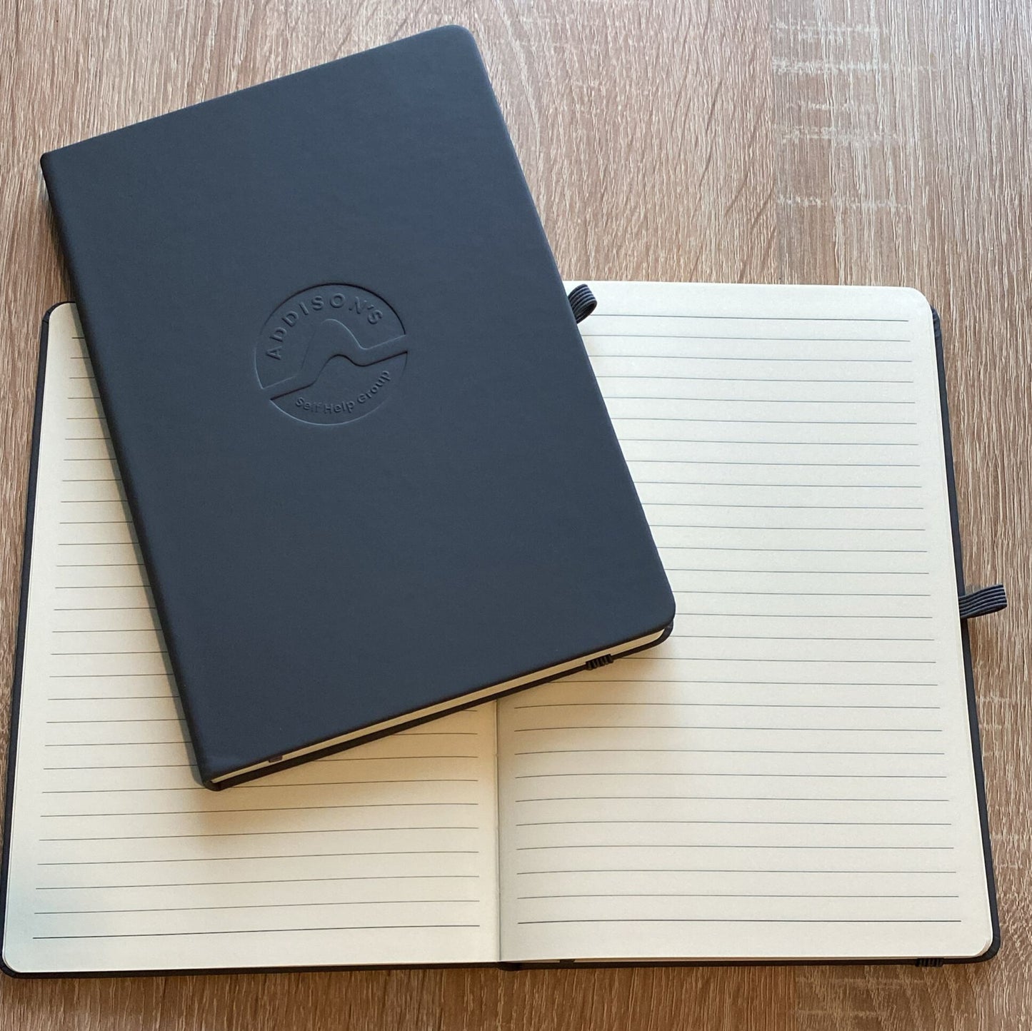 A5 Hardback Notebook in Grey