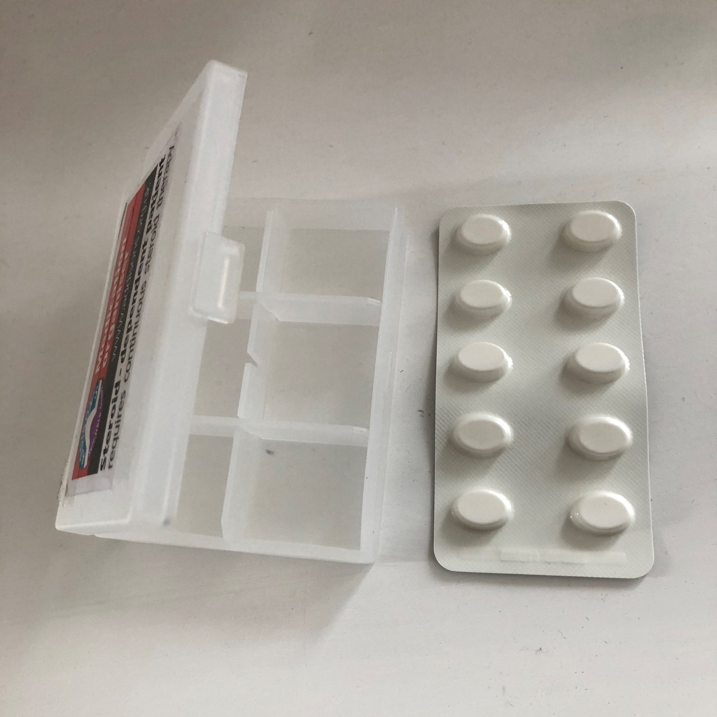 ADSHG medication organiser